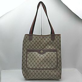 Gucci Large Supreme Web Shopping Tote Bag 862520