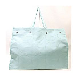 Gucci Large Blue GG Logo Tote Bag 863498