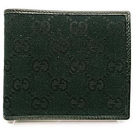 Gucci Black Monogram GG Bifold Wallet 863017