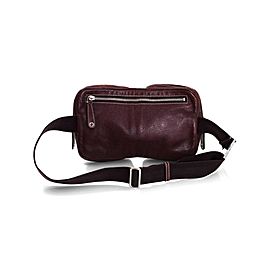 Gucci Bum Waist Brown Fanny Pacl Waist Pouch Belt 228311 Bordeaux Leather Cross Body Bag