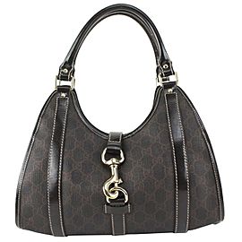 Gucci Dark Brown Supreme GG Joy Shoulder Bag 927gk30