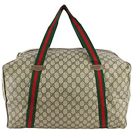 Gucci Supreme Web Duffle Bag 4gg1110