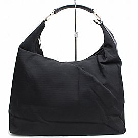 Gucci Extra Large 868721 Black Nylon Hobo Bag