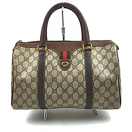 Gucci Supreme GG Web Joy Boston Bag 862526