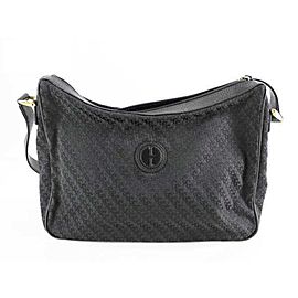 Gucci Ultra Rare Black Monogram GG Messenger 234260