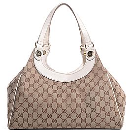 Monogram Charmy Hobo 16gz1113 Beige Canvas Shoulder Bag