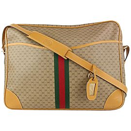 Gucci Monogram Micro GG Web Messenger Briefcase 921gk72