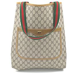 Gucci GG Supreme Web Shopping Tote bag 862585