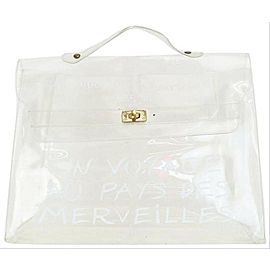 Hermès Souvenir Kelly Clear Translucent 1997 14her626