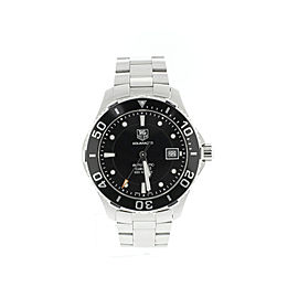 Tag Heuer WAN2110 Aquaracer Black Dial Mens Watch