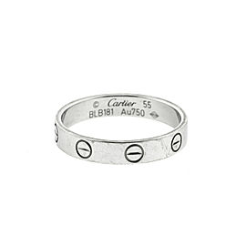 Cartier 18k White Gold Mini Love Ring