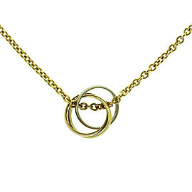 Cartier 18K Gold Trinity Necklace