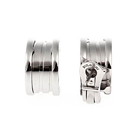 Bulgari B.zero1 18K White Gold Earrings