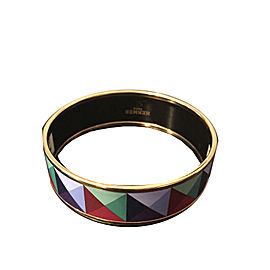 Hermes Printed Enamel Bracelet