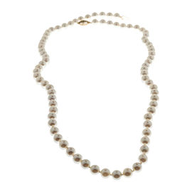 14K Yellow Gold with Pearl Necklace