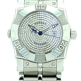 Renato Mens Cyclops Diamond Stainless Steel Watch