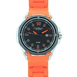 Montreux Ellington Orange Strap Mens Watch