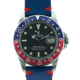 Vintage Rolex GMT-Master Pepsi on Strap