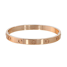 Cartier Love Bracelet 18K Rose Gold Size 19