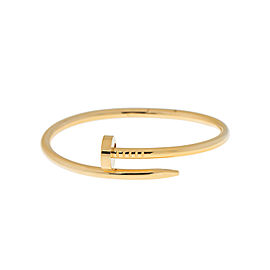 Cartier Juste Un Clou Bracelet Yellow Gold Size 16