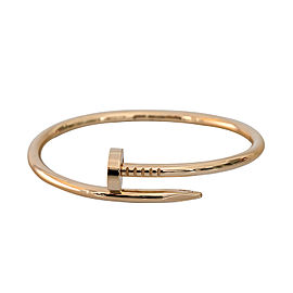 Cartier Juste Un Clou Bracelet Rose Gold Size 19