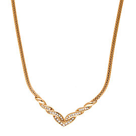 14K Yellow Gold 0.56ct. Diamond Necklace