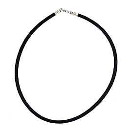 Bulgari 1 Rope Leather Necklace