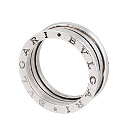 Bulgari 3 Band B.Zero 1 White Gold Ring Size 8