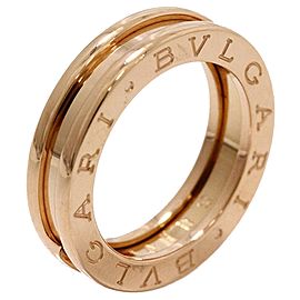 Bulgari 18K Pink Gold zero Band Ring