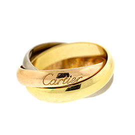 Cartier 18k Gold Trinity Ring Sz 4.75