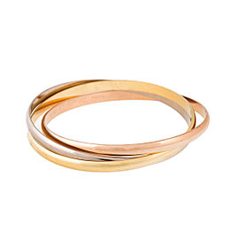 Cartier 18K Trinity Bangle Bracelet