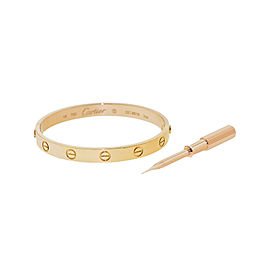 Cartier Love Bracelet Rose Gold Size 16