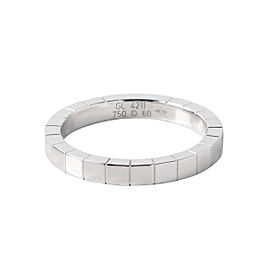 Cartier 18K White Gold Ranieru Ring Size 9