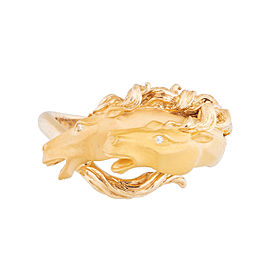 Carrera y Carrera 18k Yellow Gold Horse Ring