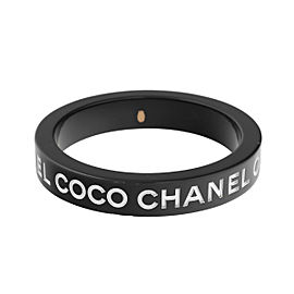 Chanel Coco Black Resin Bracelet