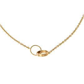 Cartier Love 18K Yellow Gold Necklace