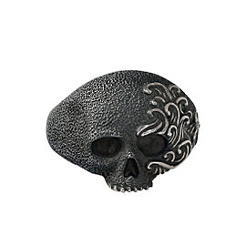 David Yurman Sterling Mens Skull Ring