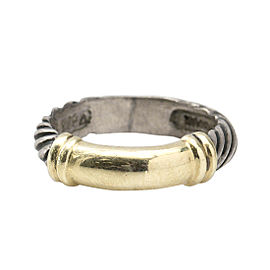 David Yurman Two Tone Cable Ring