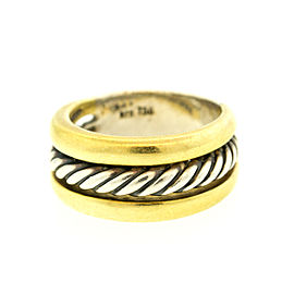 David Yurman Two Tone Cable Ring