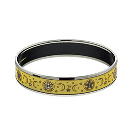 Hermes Printed Enemal Stars & Moon Cuff