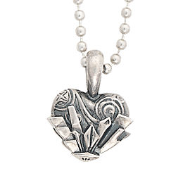 Lagos Sterling Silver Heart of Chicago Pendant Necklace