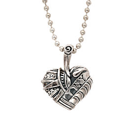 Lagos Sterling Silver Heart of NY Pendant Necklace