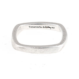 Tiffany & Co. Frank Gehry Torque 0.925 Sterling Silver Ring Size 6.5