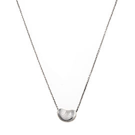 Tiffany & Co. Elsa Peretti Sterling Silver Small Bean Necklace