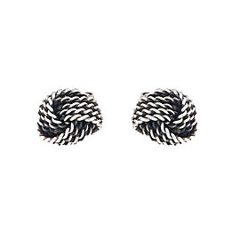 Tiffany & Co. Sterling Silver Love Knot Earrings