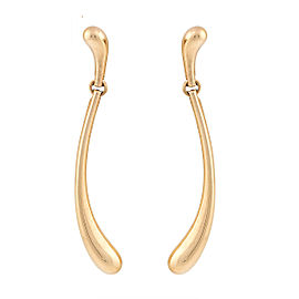 Tiffany & Co. Elsa Peretti 18K Yellow Gold Tear Drop Earrings