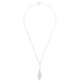 Tiffany & Co. Peretti Sterling Silver Pearl Drop Necklace