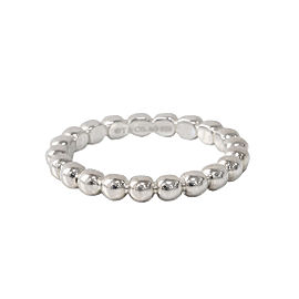 Tiffany & Co. Sterling Silver Gatsby Beaded Ring