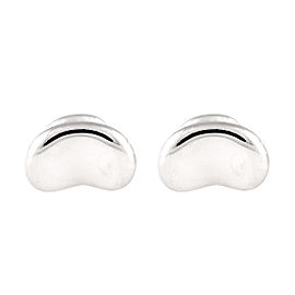 Tiffany & Co. Sterling Silver Elsa Peretti Large Bean Cufflinks