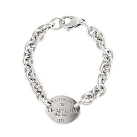 Tiffany & Co. Sterling Silver Return To Tiffany Oval Link Bracelet